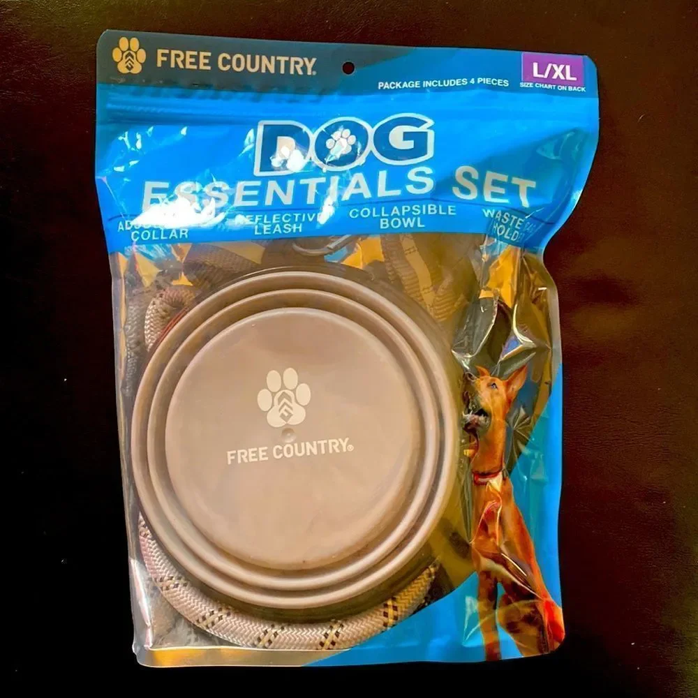Dog Essentials 4 PC Set - Picture 1 of 7